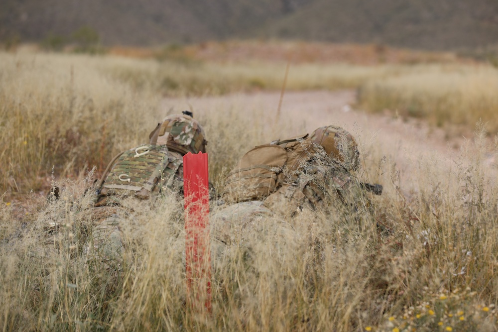 37th Infantry Brigade Combat Team Soldiers conduct live-fire training exercise