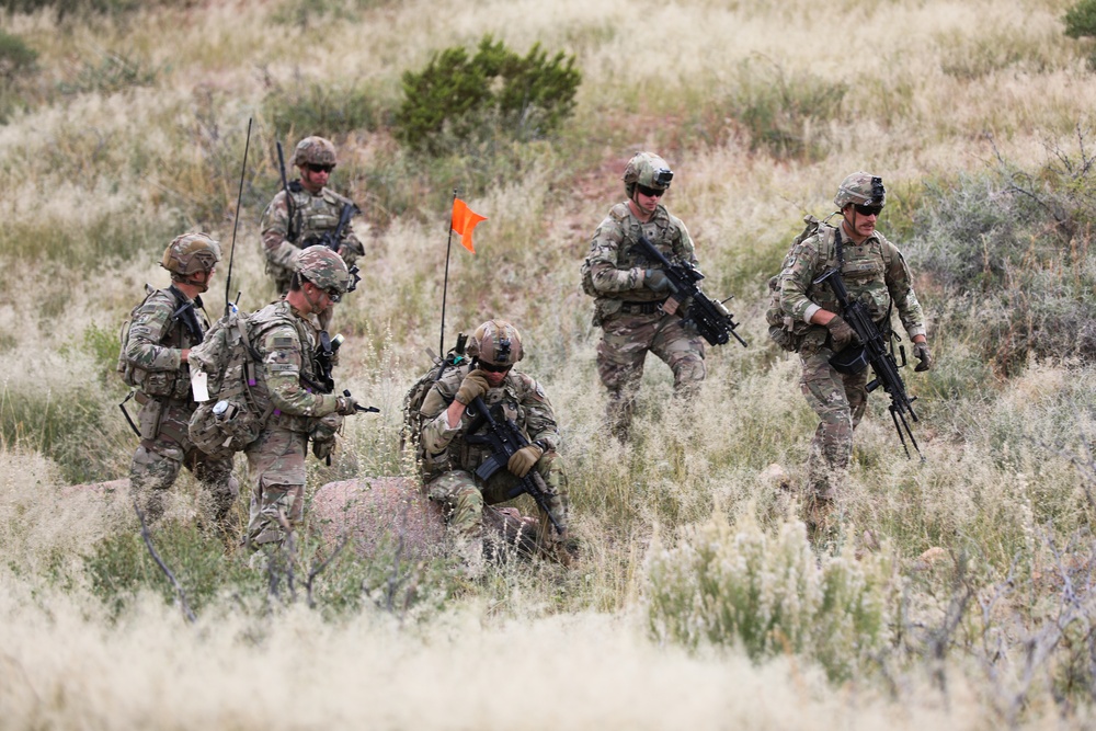 37th Infantry Brigade Combat Team Soldiers conduct live-fire training exercise