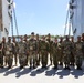 The 8TSC host the Australian Chief of Army on a tour of LSV4.