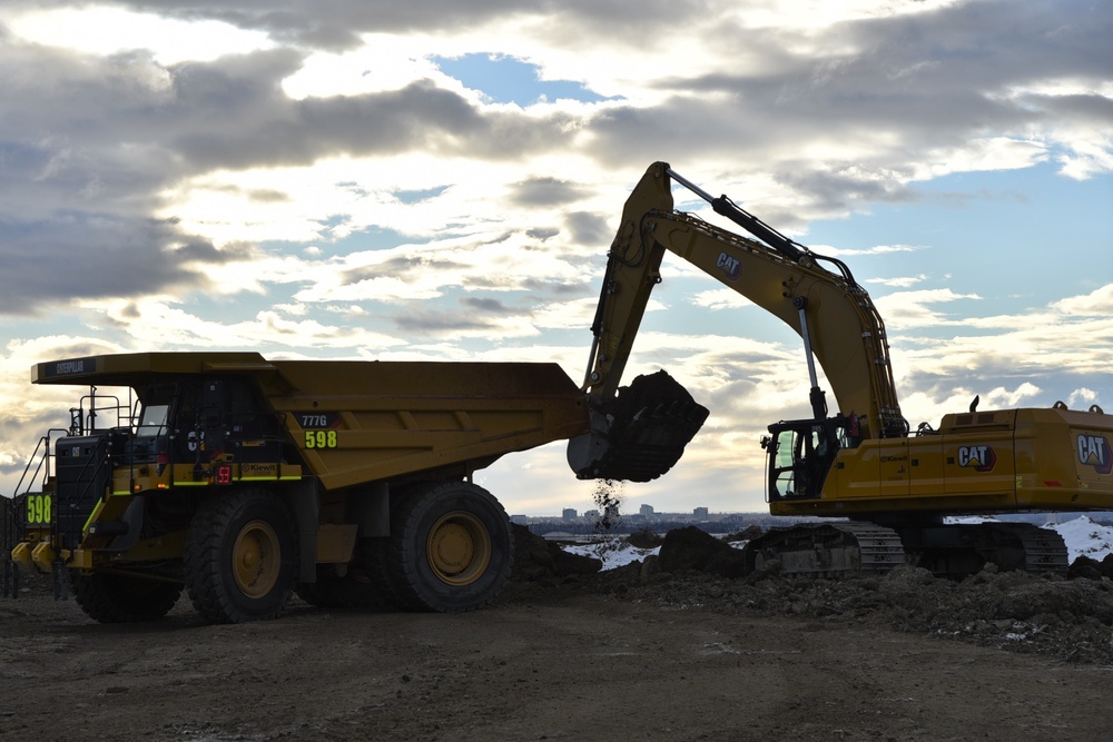 Army engineers construct runway extension in Alaska