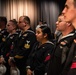 USS Arlington Sailors attend USS Intrepid Veterans Day ceremony