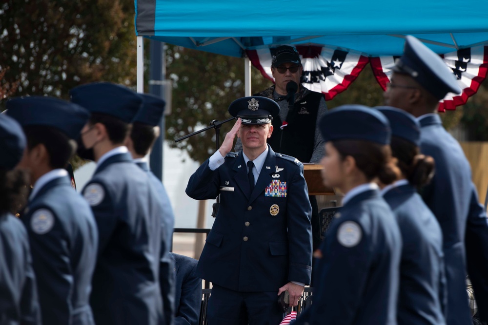 Travis AFB participates in Veterans Day parade