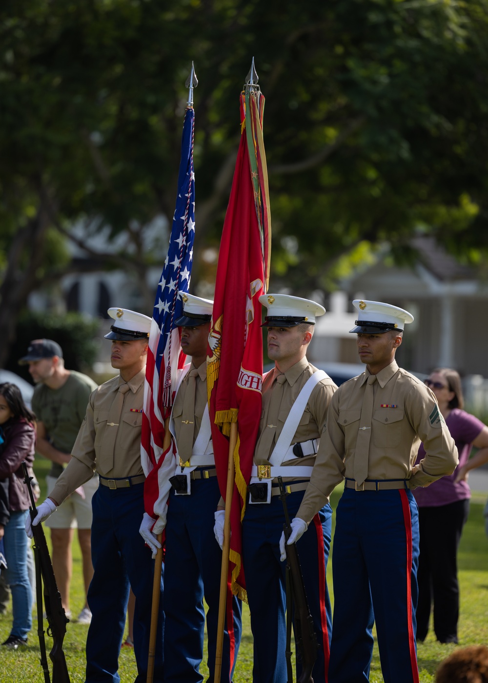 1st LAR Marines attend Ladera Ranch Veterans Day ceremony