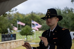 First Team Honors Veterans at Dallas-Fort Worth National Cemetery