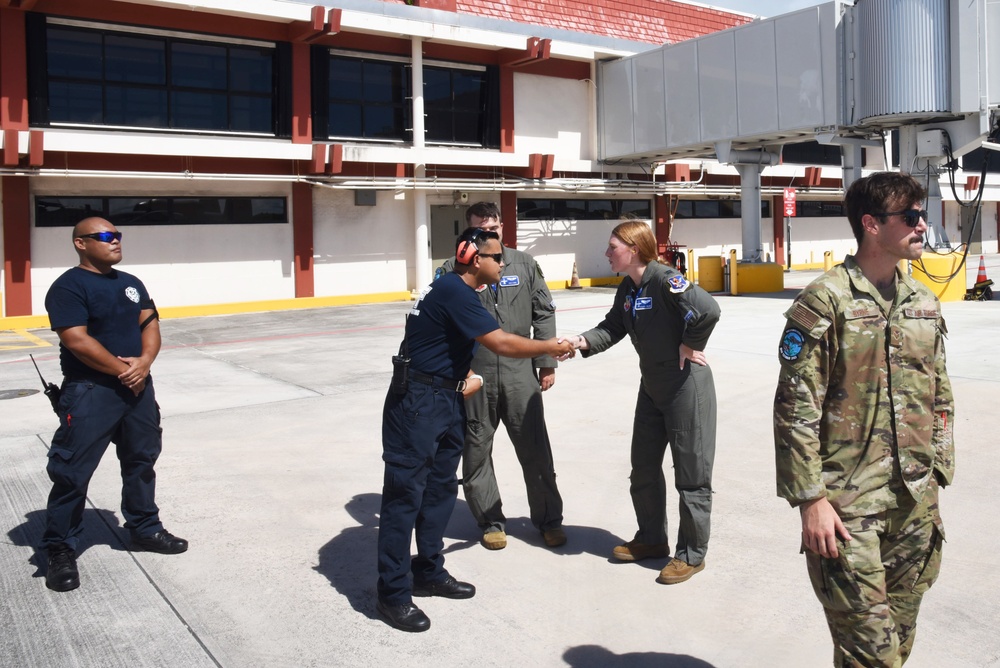 23rd Air Expeditionary Wing visits Commonwealth of the Northern Mariana Islands