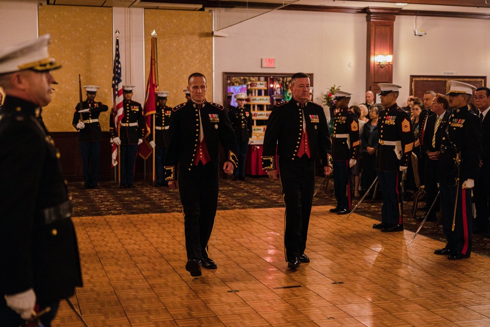 MCIPAC celebrates the 247th Marine Corps birthday at the SNCO Ball