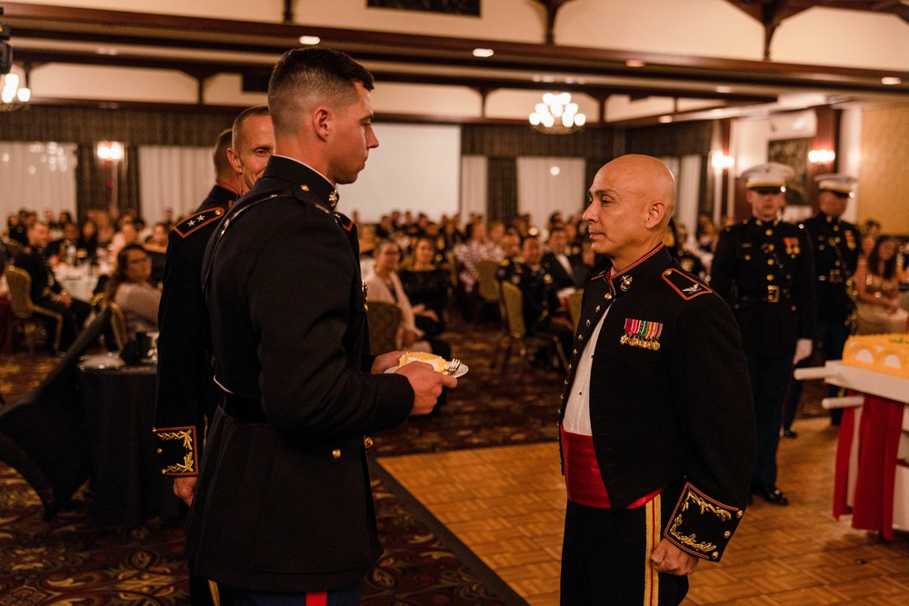 MCIPAC celebrates the 247th Marine Corps birthday at the SNCO Ball