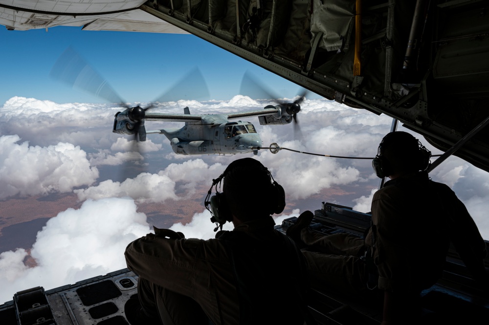 VMGR 252 conducts operations in East Africa