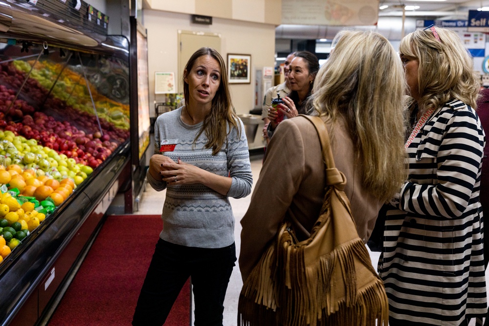 Family Support Tour familiarizes military spouses of key leaders with Camp Foster services and establishments