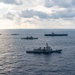 USS Ronald Reagan (CVN 76) conducts a multinational Photo Exercise during Keen Sword 23