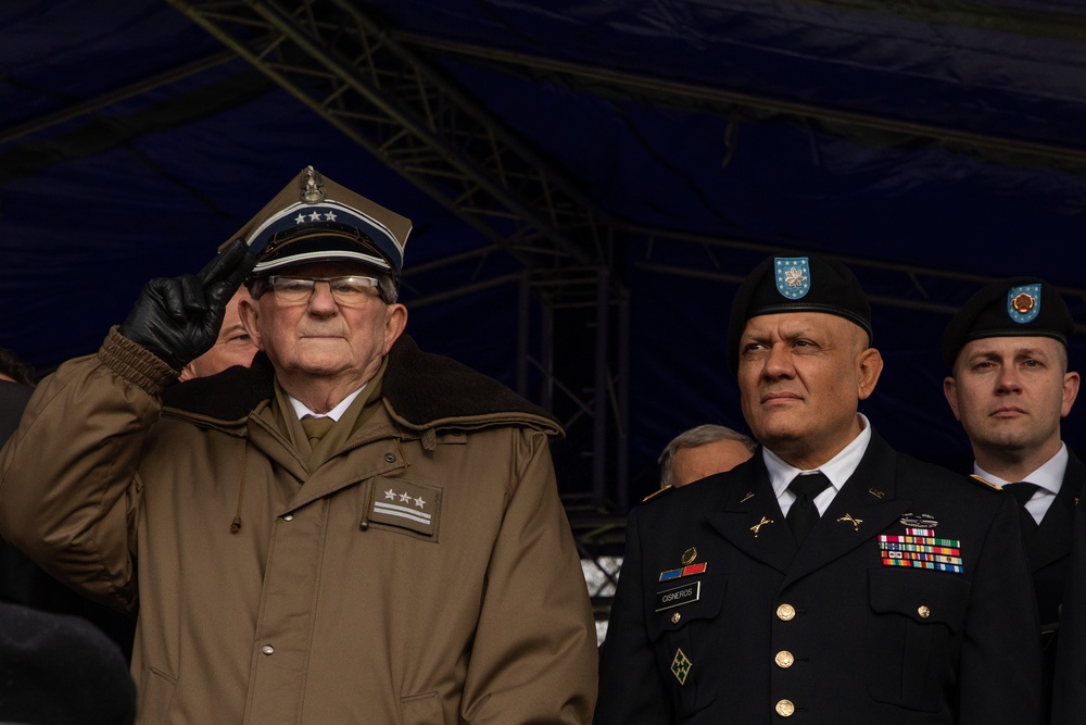 US Army Soldiers Attend Polish Independence Day Celebration