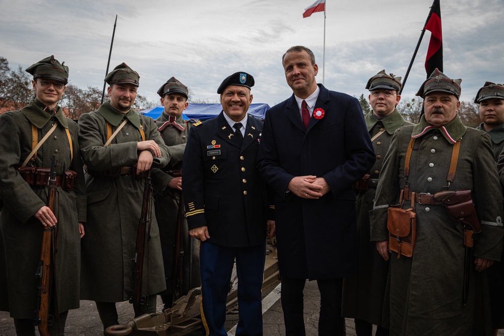 US Army Soldiers Attend Polish Independence Day Celebration