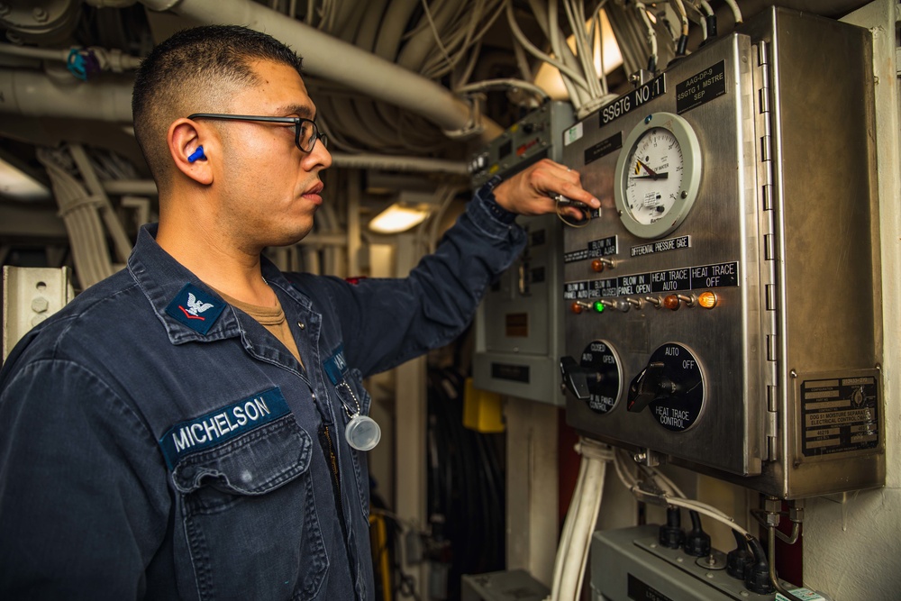 USS Paul Ignatius (DDG 117) Sailors Conduct Daily Operations