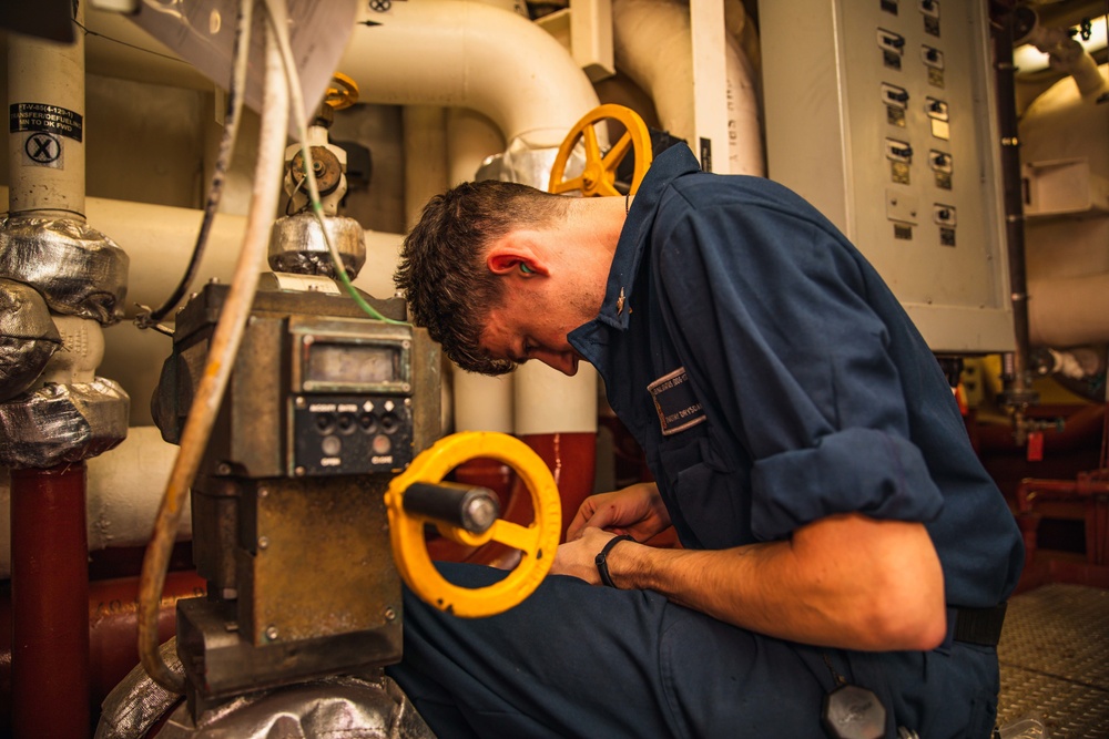 USS Paul Ignatius (DDG 117) Sailors Conduct Daily Operations