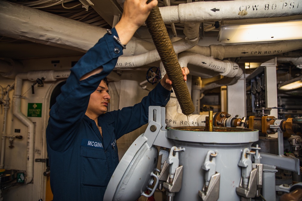 USS Paul Ignatius (DDG 117) Sailors Conduct Daily Operations