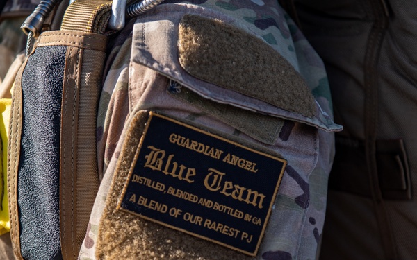 38th Rescue Squadron pararesuce jump in Palau