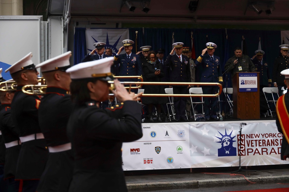 NYC Veterans Day Parade 2022