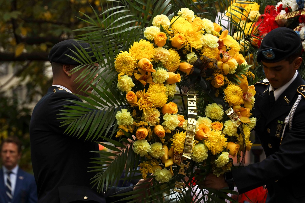 Madison Square Park Veterans Day Wreath Laying Ceremony 2022