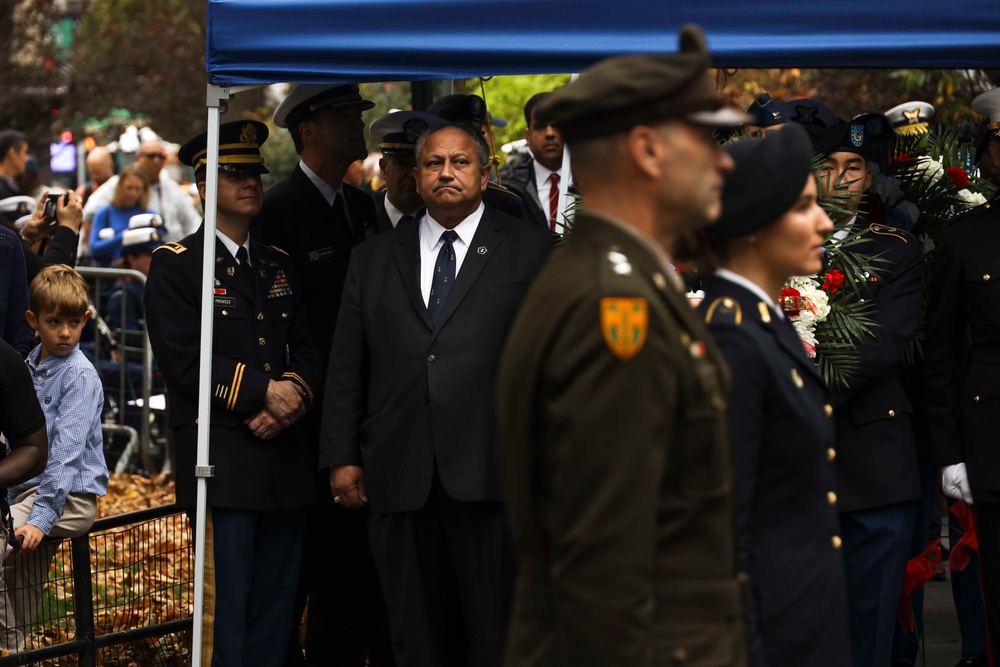 Madison Square Park Veterans Day Wreath Laying Ceremony 2022