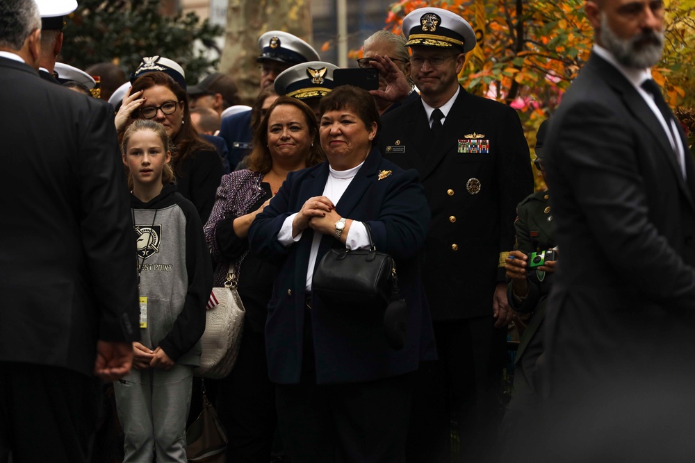 Madison Square Park Veterans Day Wreath Laying Ceremony 2022