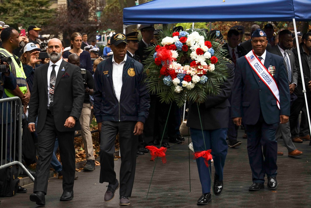 Madison Square Park Veterans Day Wreath Laying Ceremony 2022