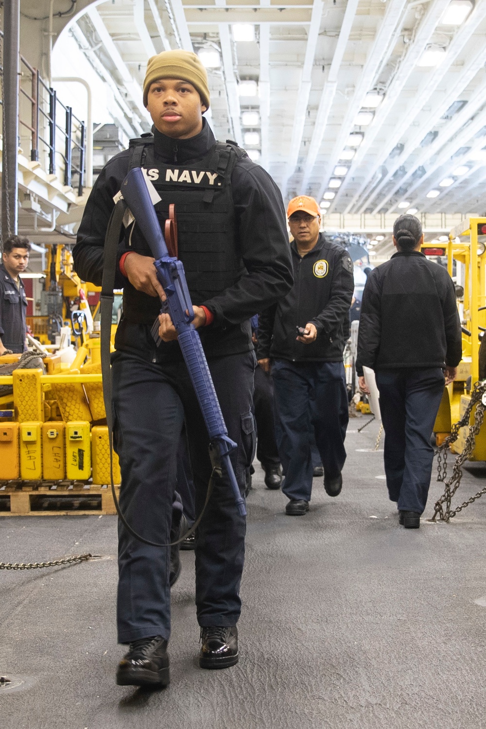 USS Tripoli ATFP Training