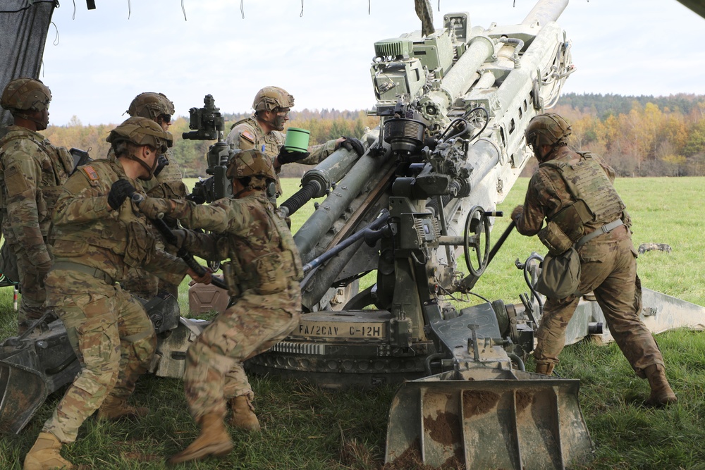 Field Artillery Squadron Table XV Battery Certification