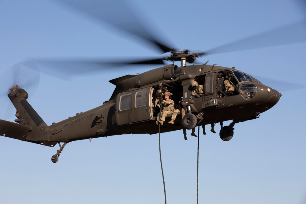 U.S. Army  101st Airborne Division conducts FRIES operations