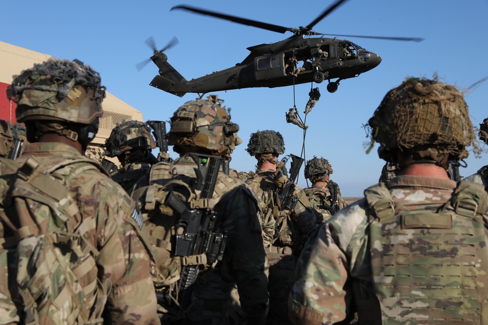 U.S. Army  101st Airborne Division conducts FRIES operations