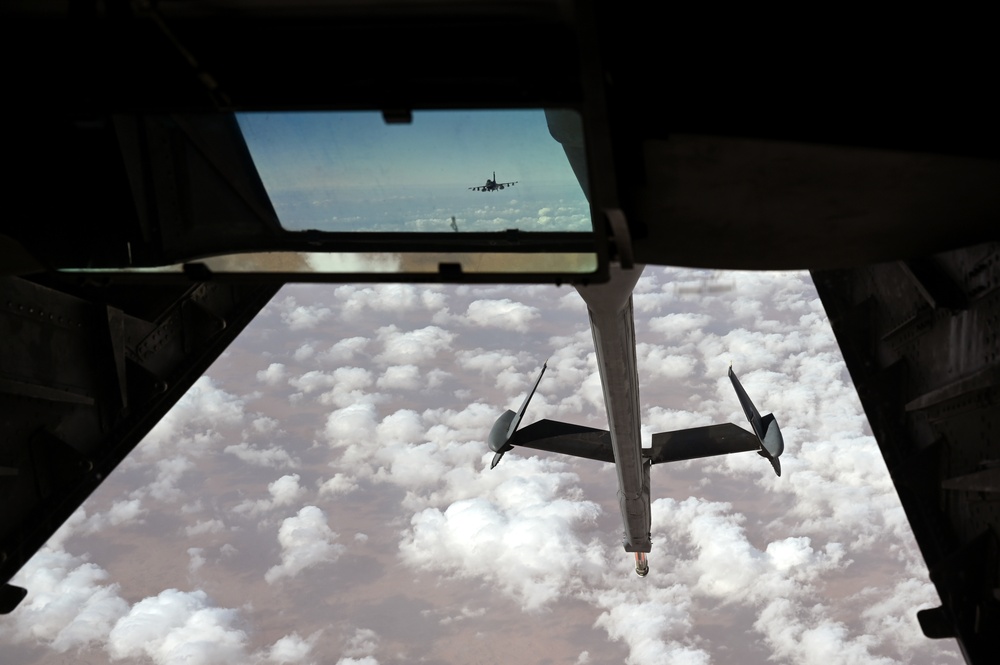 77th Fighter Squadron conducts presence patrols in CENTCOM AOR