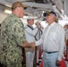 Distinguished visitors take a tour of hospital ship USNS Comfort during Continuing Promise 2022