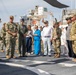 Distinguished visitors take a tour of hospital ship USNS Comfort during Continuing Promise 2022