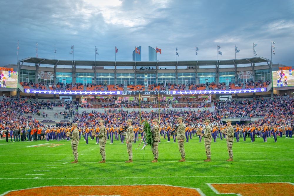 Fallen Soldier Battlefield Cross ceremony in Memorial Stadium