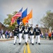 Honor guard leads the parade