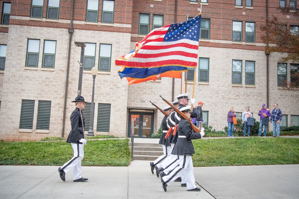 Red, white and blue leads the way