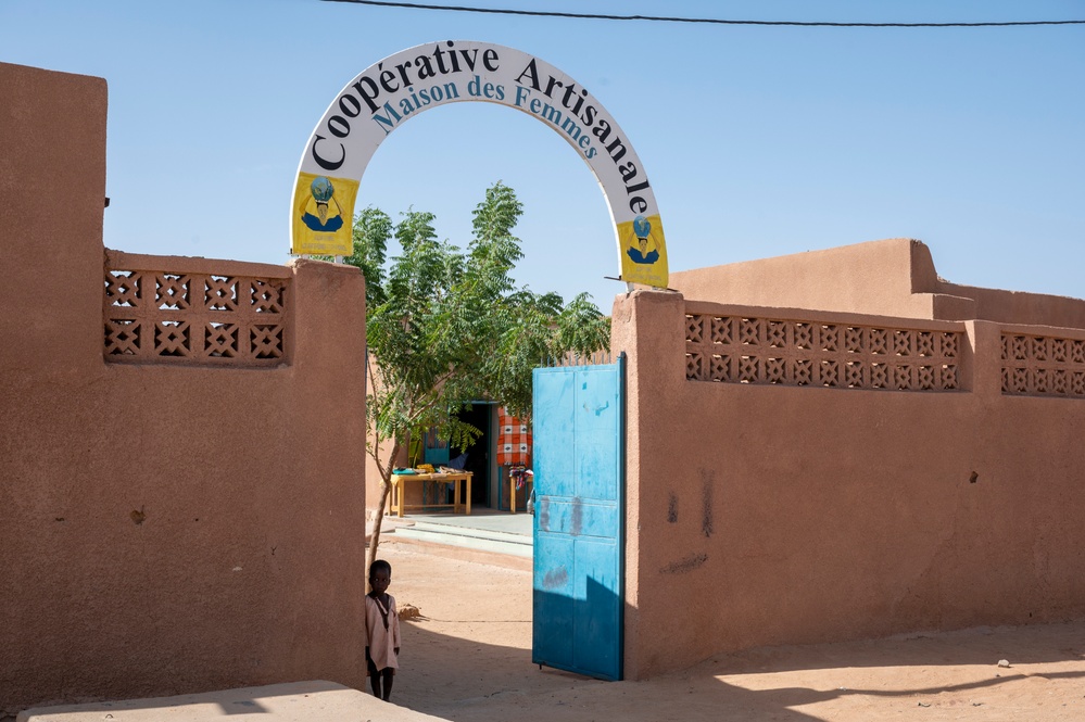 AB 201 CA team visited Agadez Women’s House at invitation from the mayor of Agadez