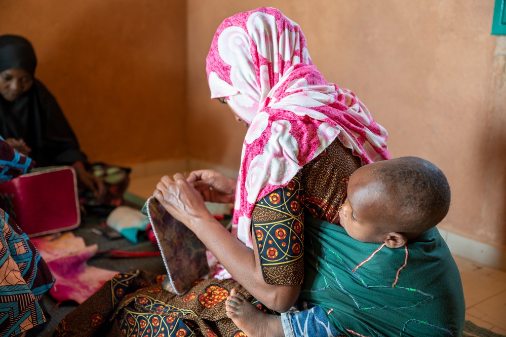 AB 201 CA team visited Agadez Women’s House at invitation from the mayor of Agadez