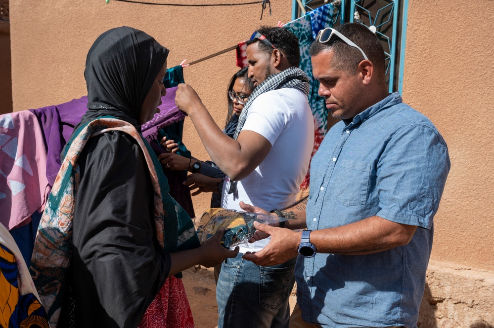 AB 201 CA team visited Agadez Women’s House at invitation from the mayor of Agadez