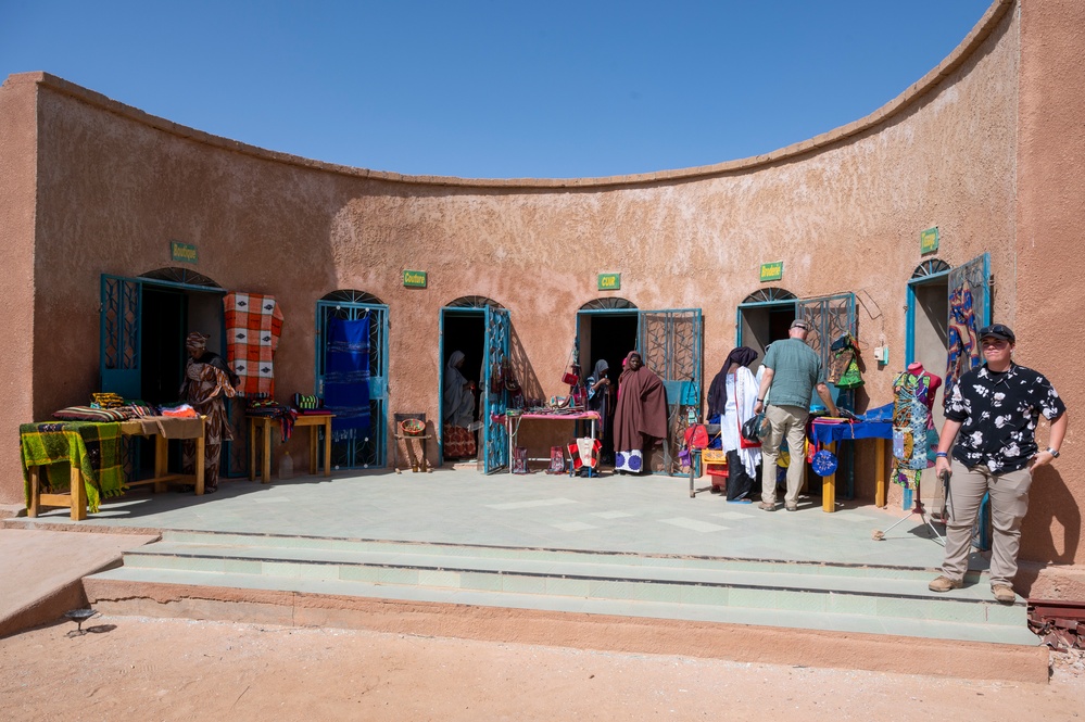 AB 201 CA team visited Agadez Women’s House at invitation from the mayor of Agadez.