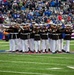 U.S. Marine Corps Silent Drill Platoon performs at New York Giants game