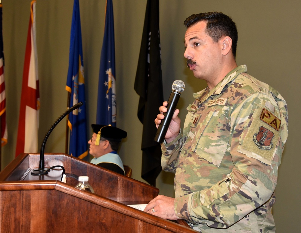 Community College of the Air Force graduates members of the 117th Air Refueling Wing