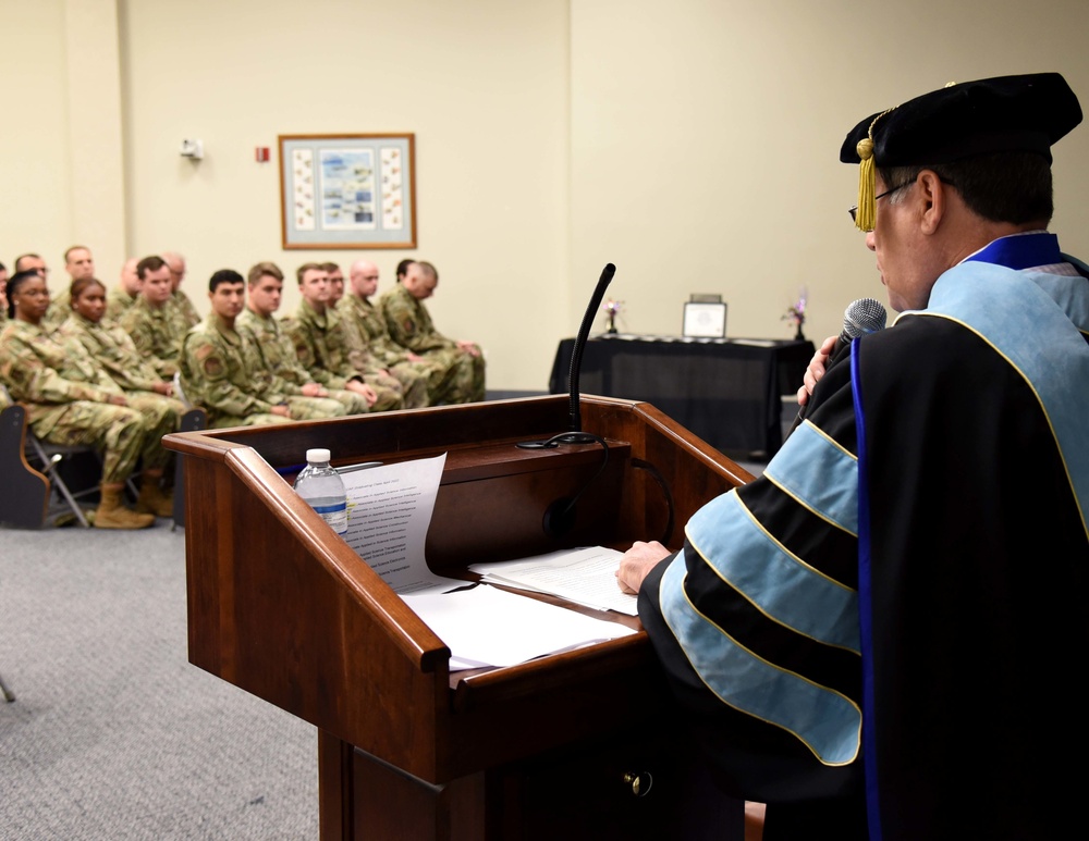 Community College of the Air Force graduates members of the 117th Air Refueling Wing