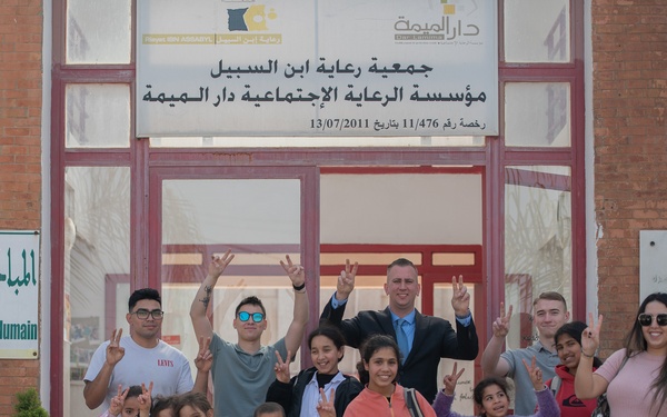 MSGs volunteer at Dar Lamima Orphanage in Morocco