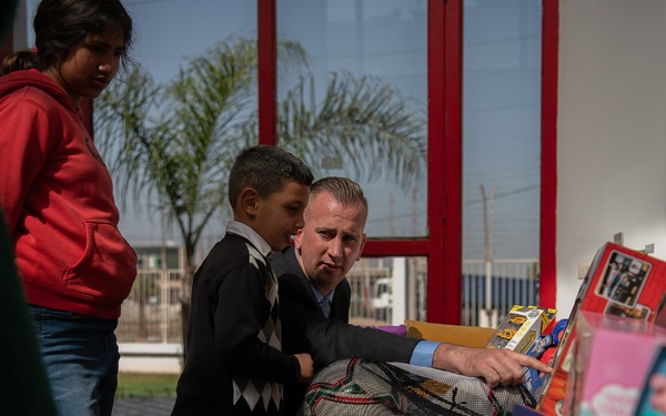 MSGs volunteer at Dar Lamima Orphanage in Morocco