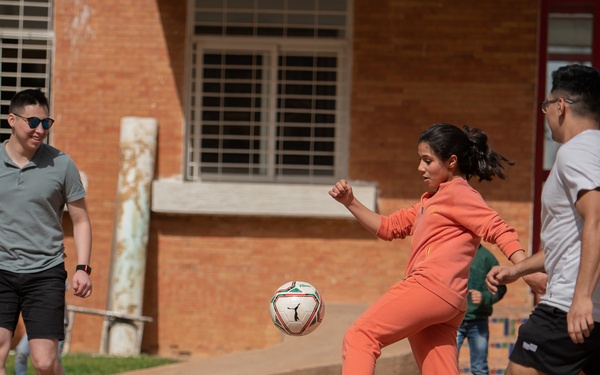 MSGs volunteer at Dar Lamima Orphanage in Morocco