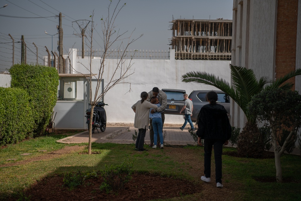 MSGs volunteer at Dar Lamima Orphanage in Morocco
