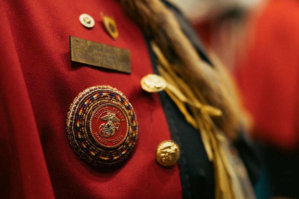 Kiowa Black Leggings Warrior Society visits the Pentagon