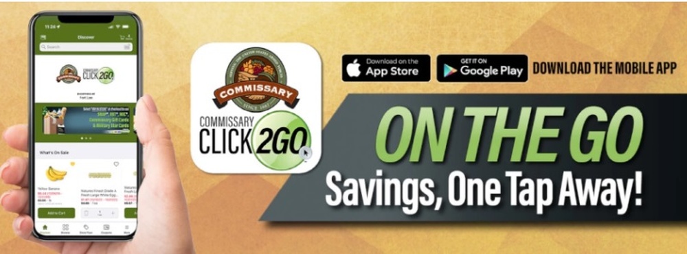 Shopping at your fingertips: Download the Commissary CLICK2GO mobile app -  VA News