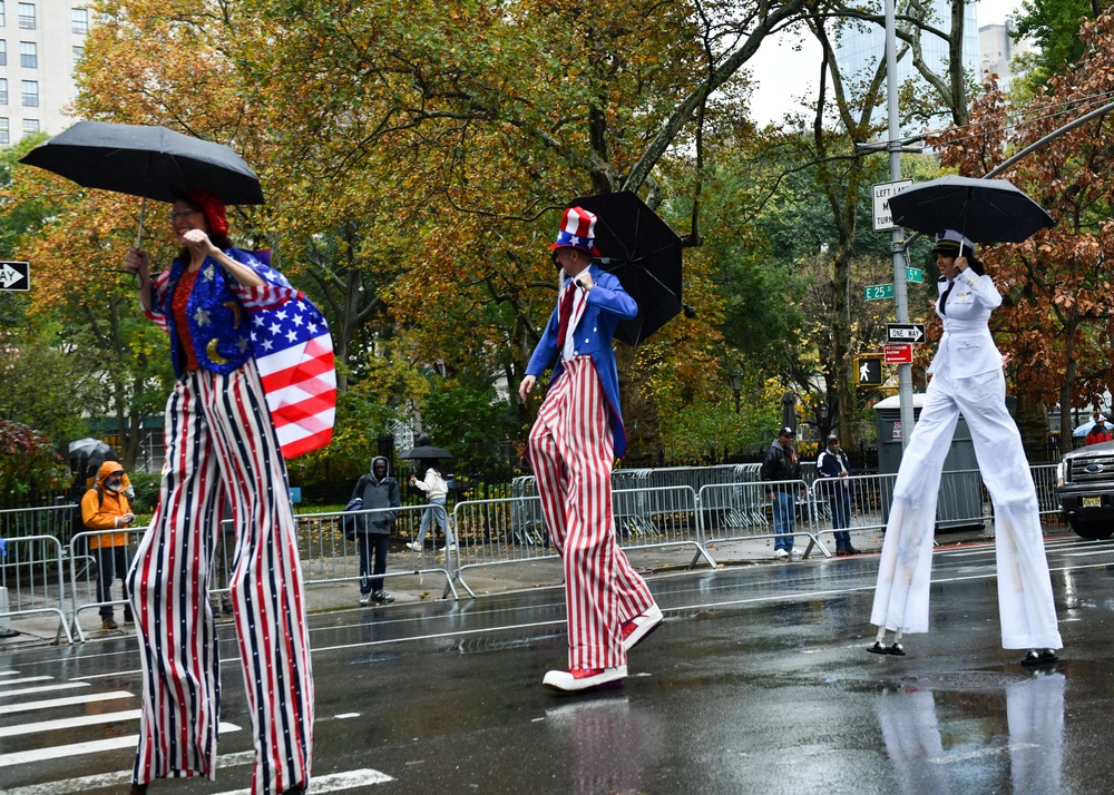 US Service Members Participate in New York City's Annual Veterans Day Parade