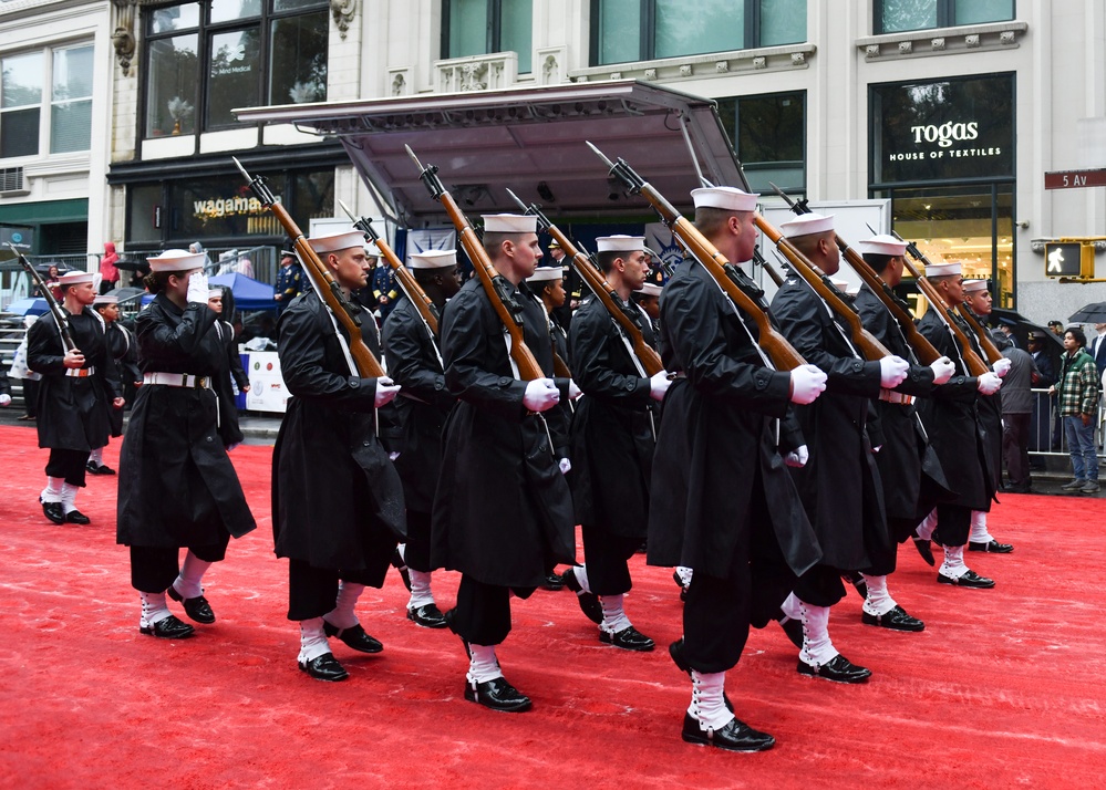 US Service Members Participate in New York City's Annual Veterans Day Parade